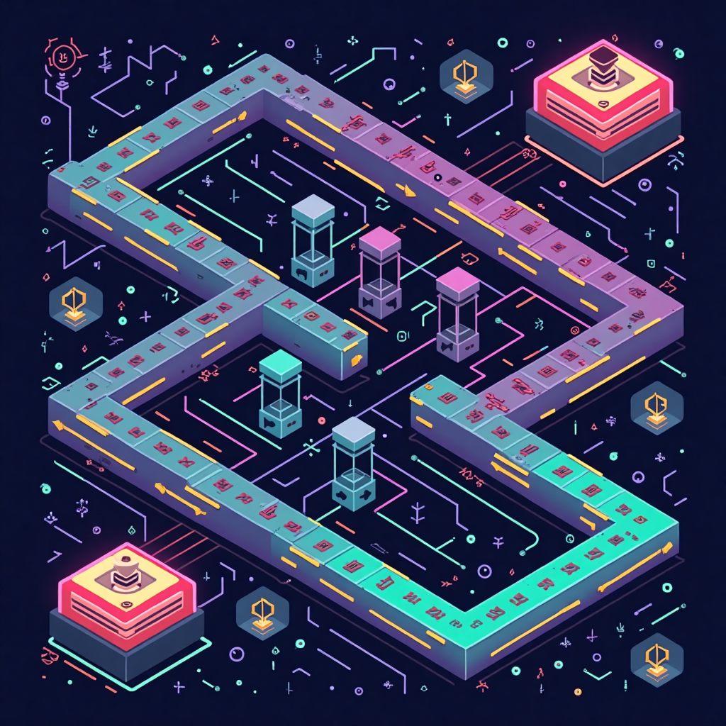 Illustration of AI converting text to video